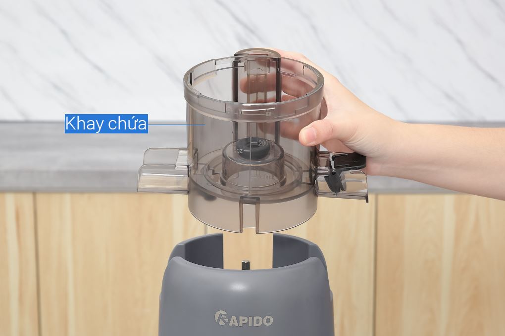Máy ép chậm Rapido RSJ-250GM Màu Xám