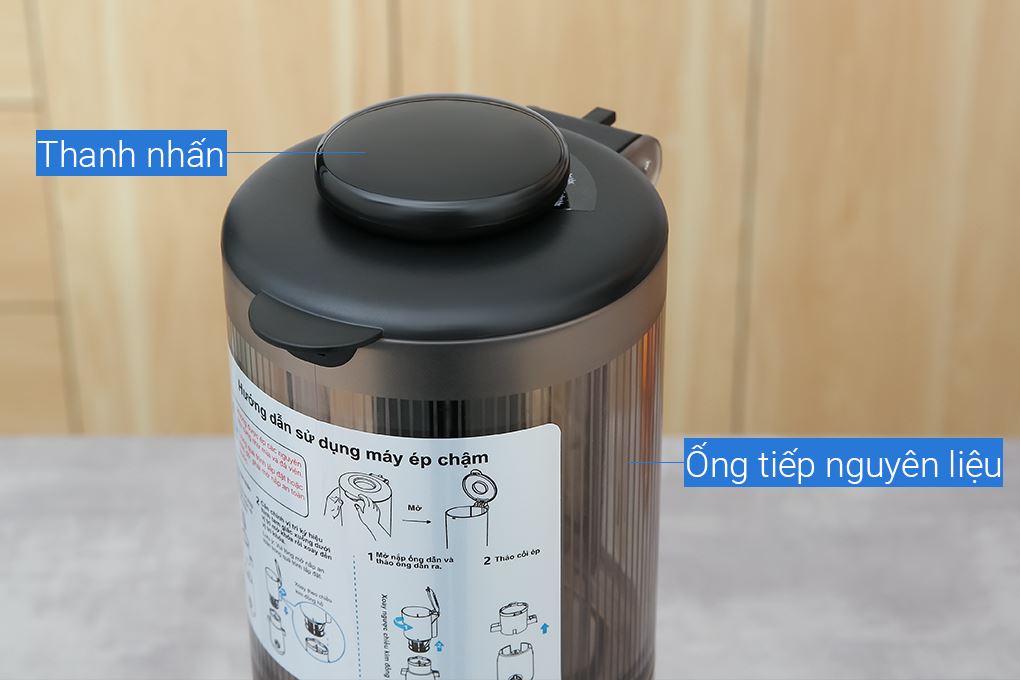 Máy ép chậm Rapido RSJ-250GM Màu Xám