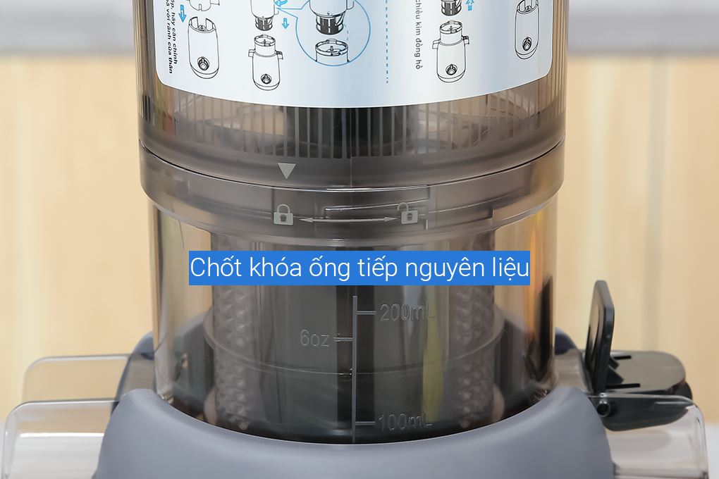Máy ép chậm Rapido RSJ-250GM Màu Xám