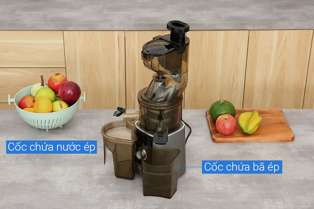 Máy ép chậm Kangaroo KG250SJ1 Màu Xám