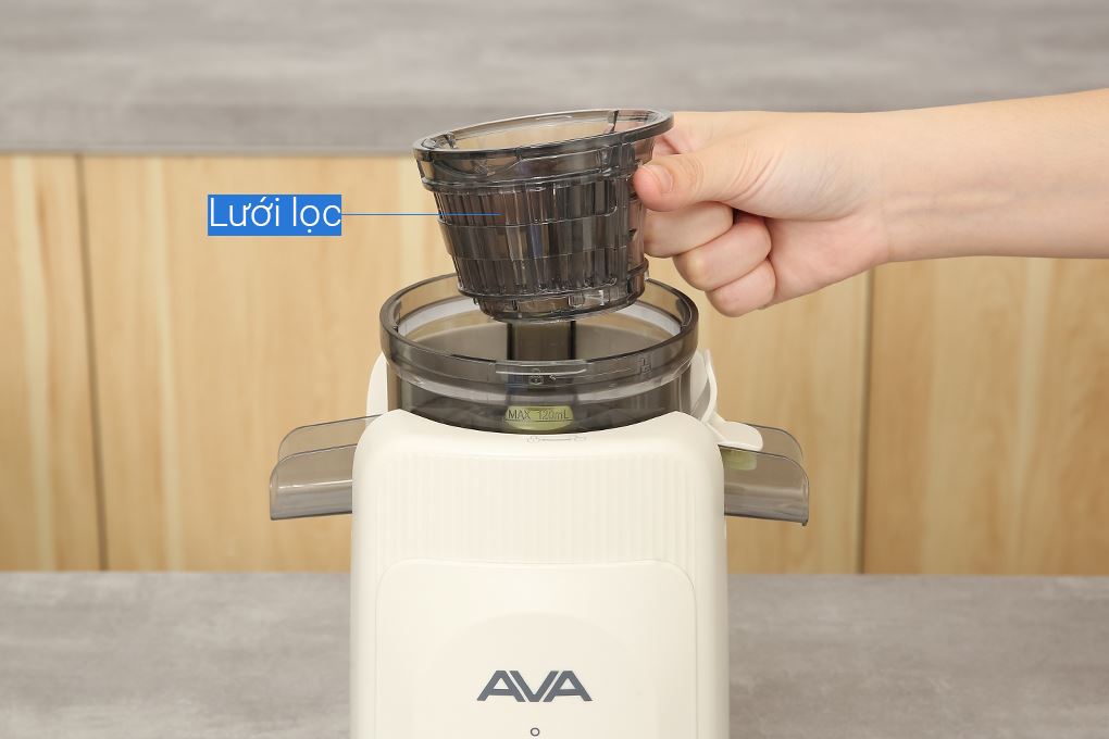 Máy ép chậm AVA ZZJ851A Màu Màu be