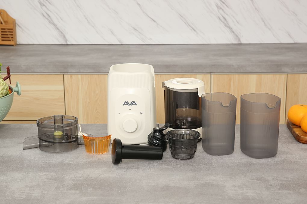 Máy ép chậm AVA ZZJ851A Màu Màu be