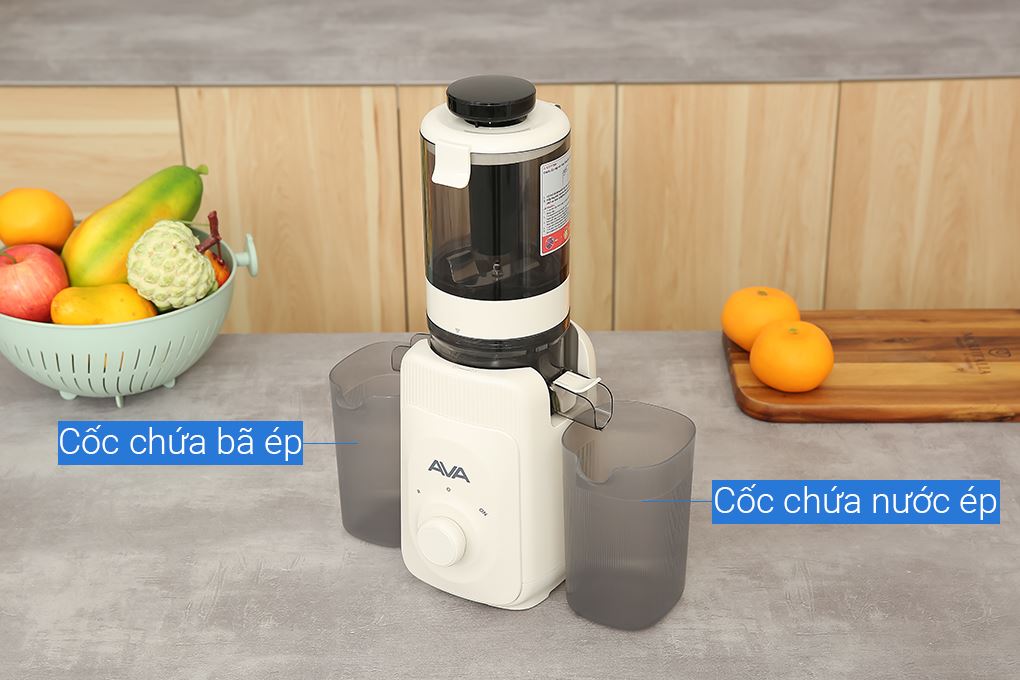 Máy ép chậm AVA ZZJ851A Màu Màu be