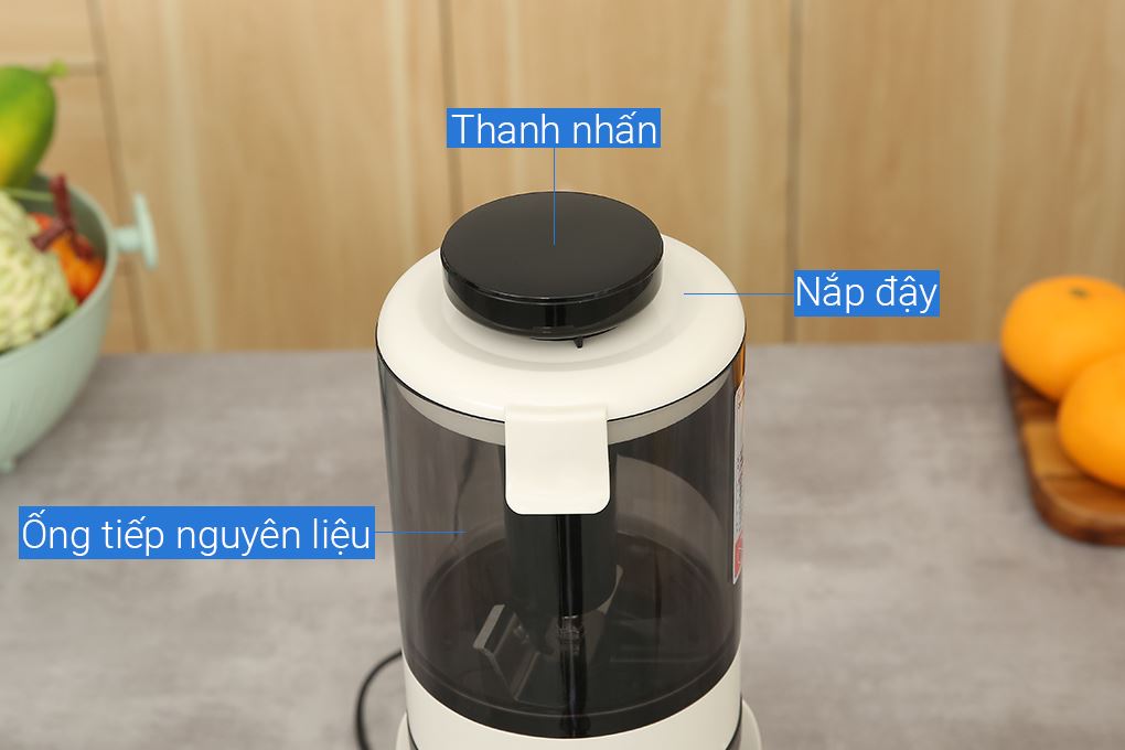 Máy ép chậm AVA ZZJ851A Màu Màu be