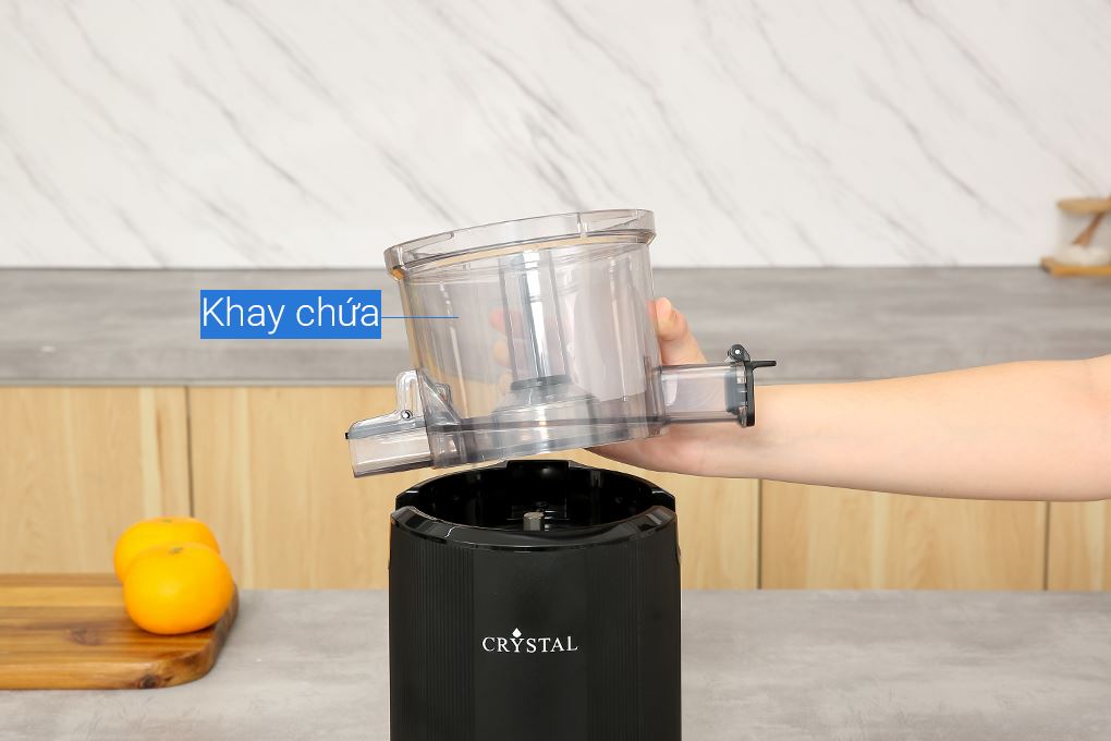 Máy ép chậm Crystal JE6023 Màu Đen