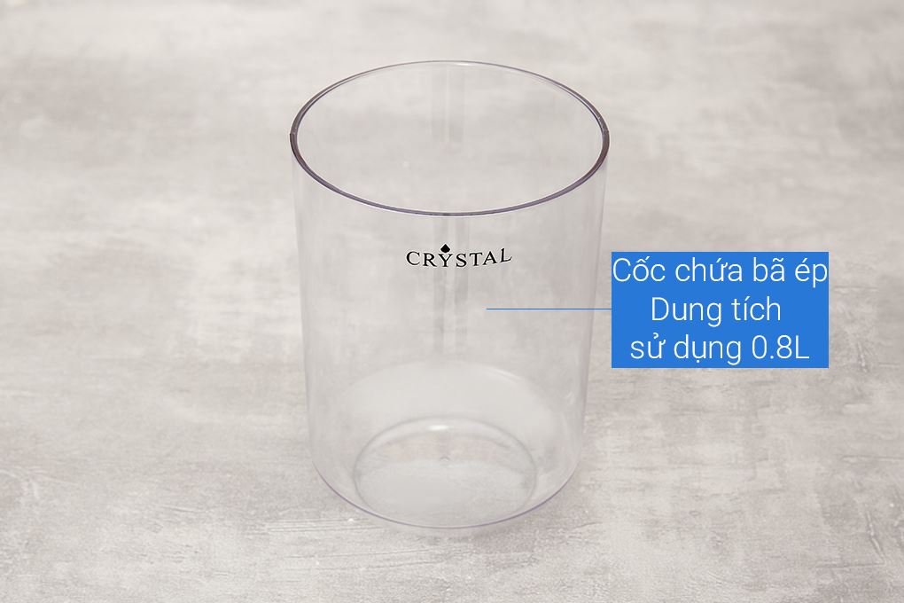 Máy ép chậm Crystal JE6023 Màu Đen