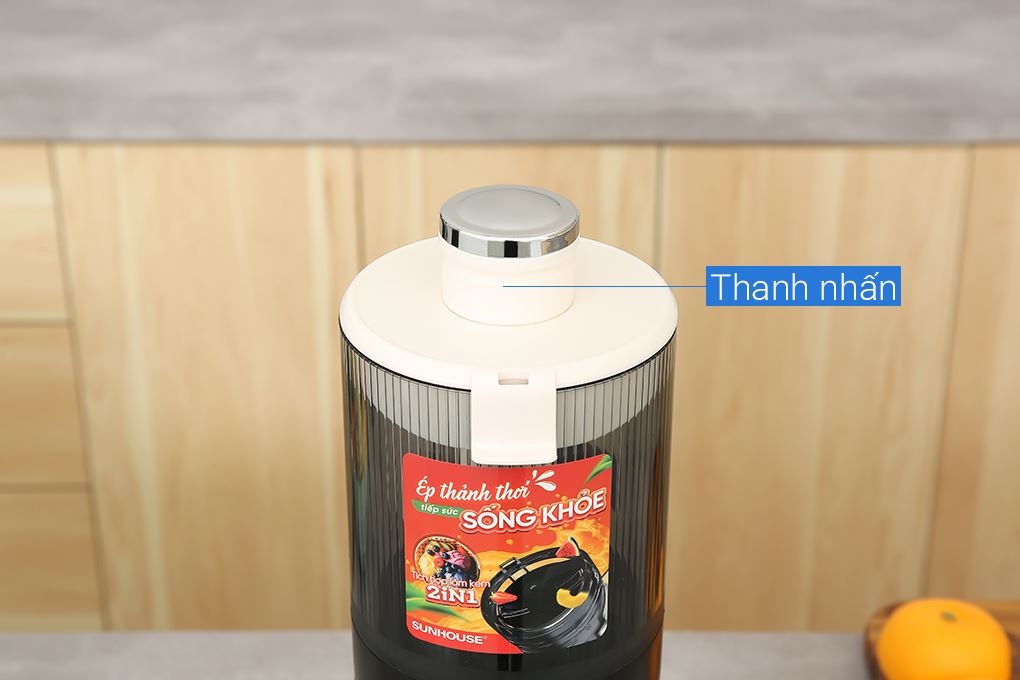 Máy ép chậm Sunhouse SHD5504 Màu Trắng - Kem