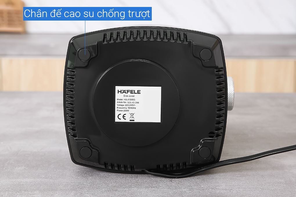 Máy ép chậm Hafele HS-J130SG (535.43.396) Màu Đen