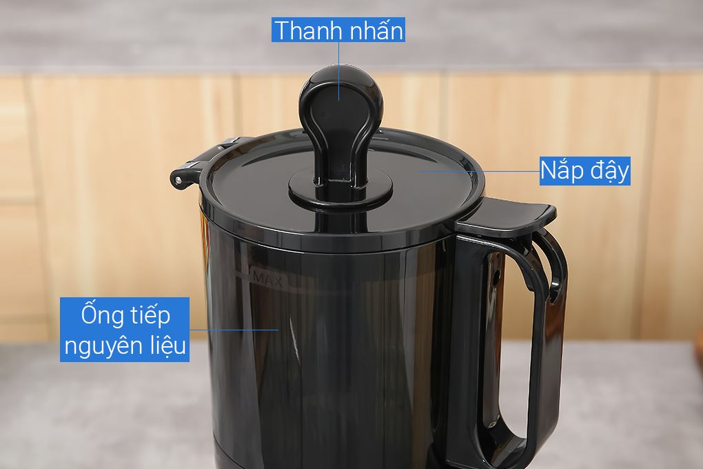 Máy ép chậm Hafele HS-J130SG (535.43.396) Màu Đen