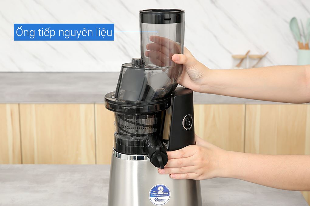 Máy ép chậm BlueStone SJB-6557 Màu Bạc Inox