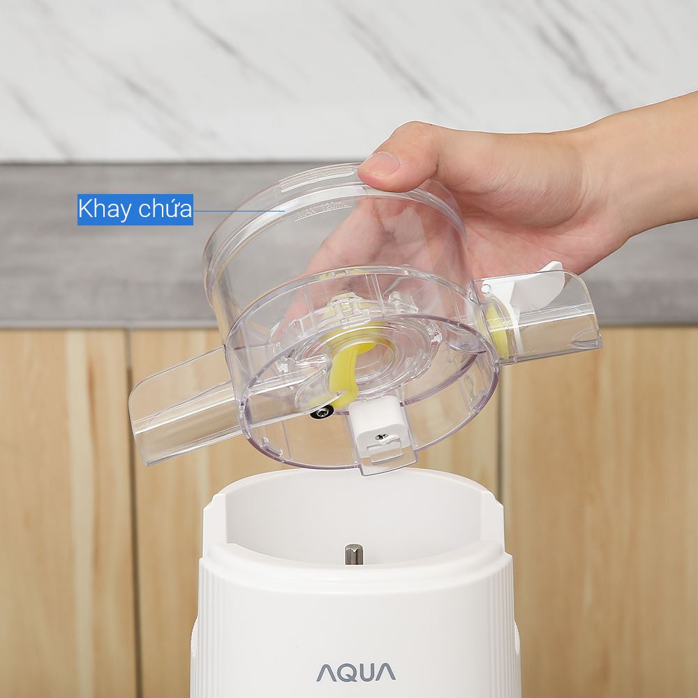 Máy ép chậm AQUA AQS-JSJ0901RW-VN Màu Trắng