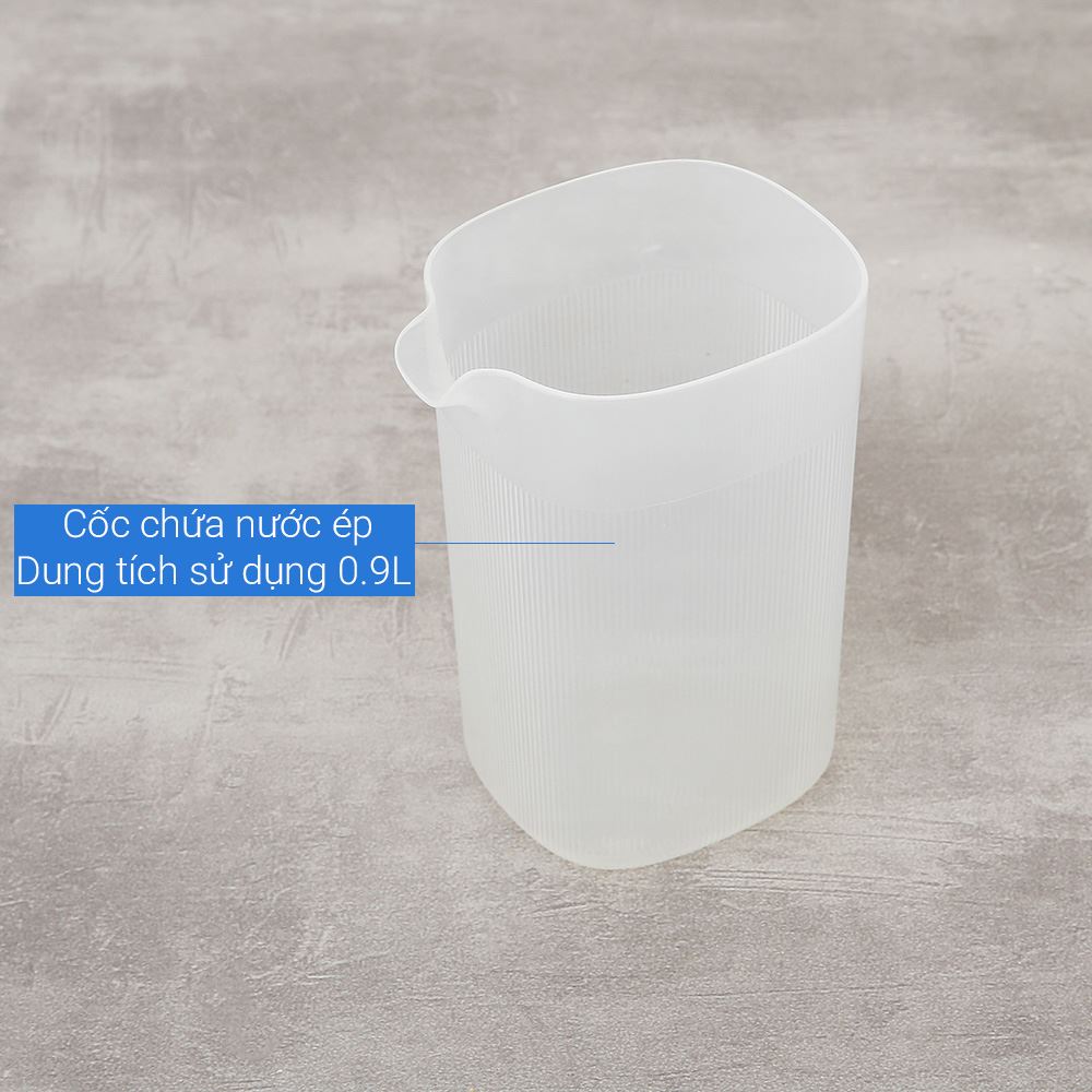Máy ép chậm AQUA AQS-JSJ0901RW-VN Màu Trắng