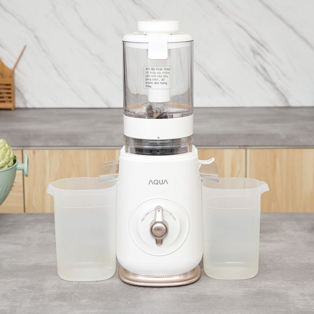 Máy ép chậm AQUA AQS-JSJ0901RW-VN Màu Trắng