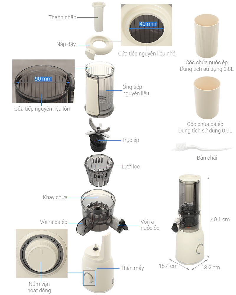 Máy ép chậm Joyoung JSJ-550