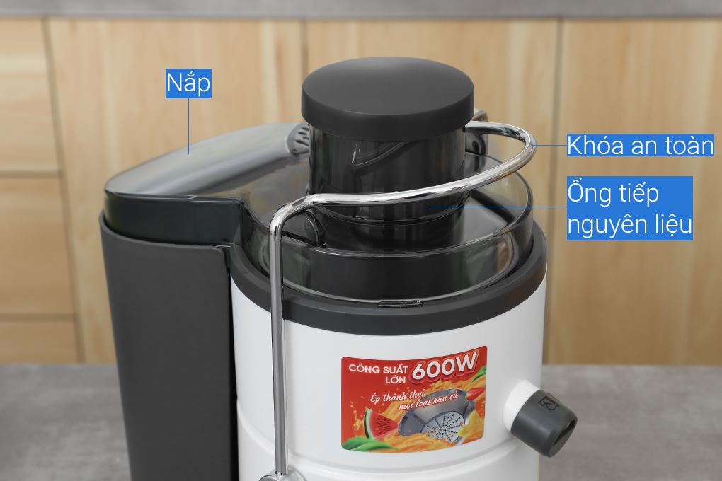 Máy ép trái cây Sunhouse SHD5522 Màu Trắng - Đen