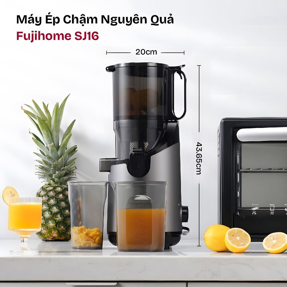 Máy ép chậm FUJIHOME SJ16 Màu Đen