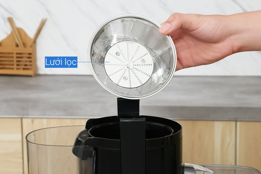 Máy ép trái cây Kangaroo KGFJ8M1G Màu Đen - Bạc