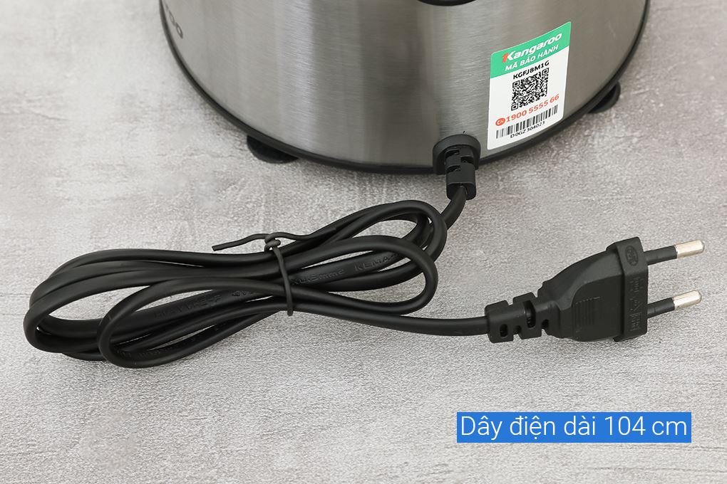 Máy ép trái cây Kangaroo KGFJ8M1G Màu Đen - Bạc