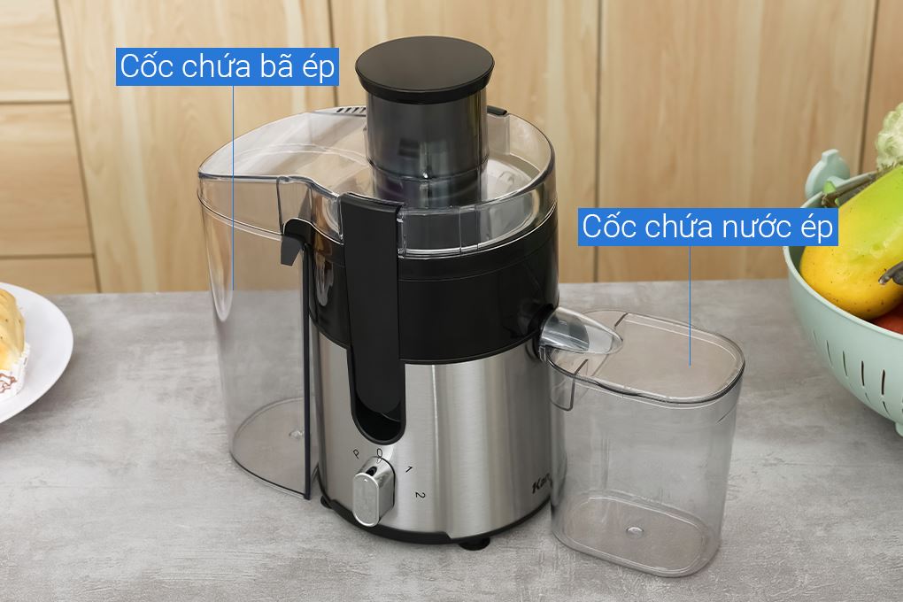 Máy ép trái cây Kangaroo KGFJ8M1G Màu Đen - Bạc
