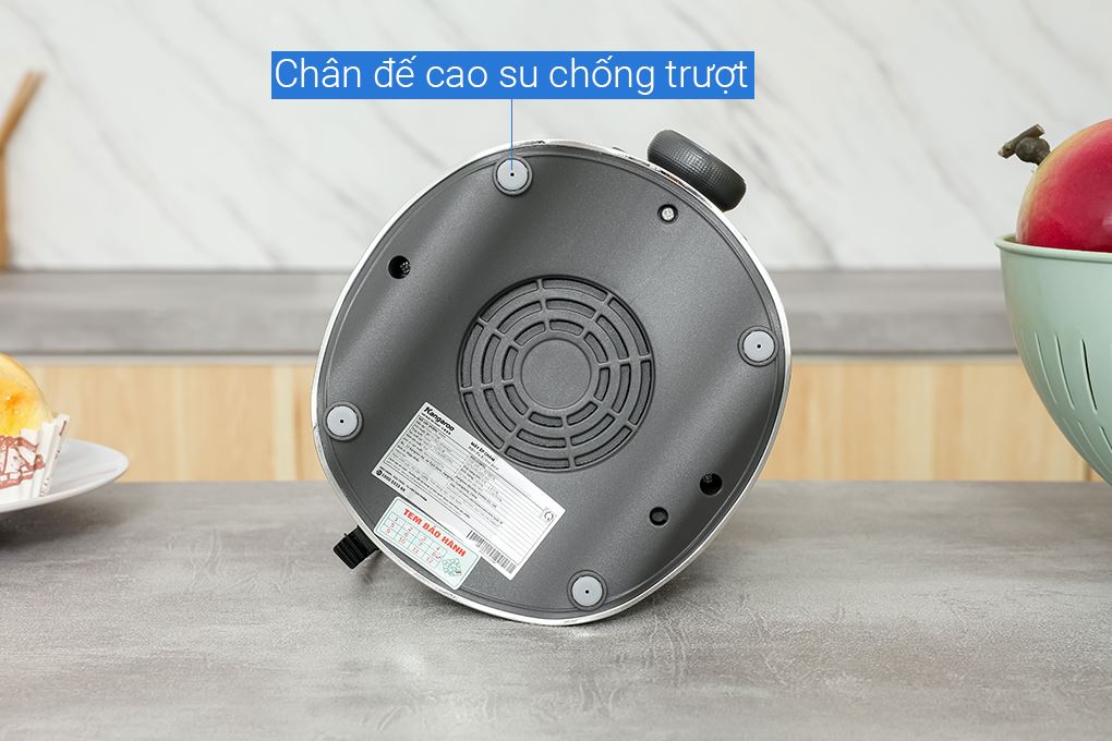 Máy ép chậm Kangaroo KGSJ15M1G Màu Ghi đen
