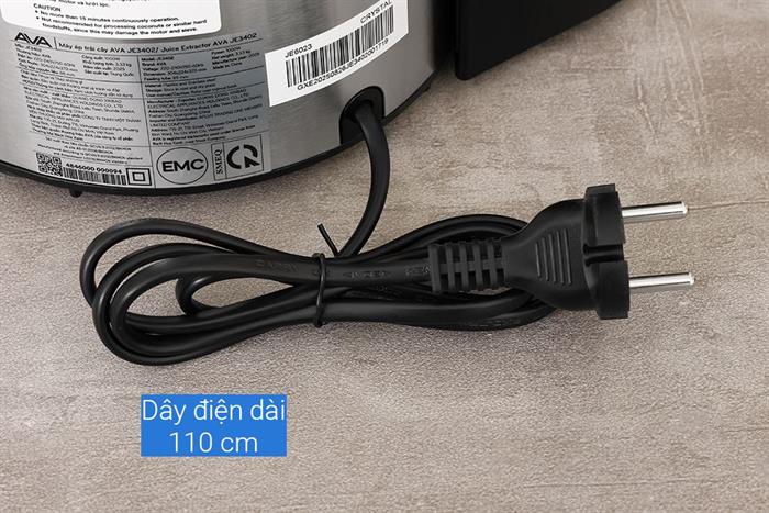 Máy ép trái cây AVA JE3402 Màu Đen