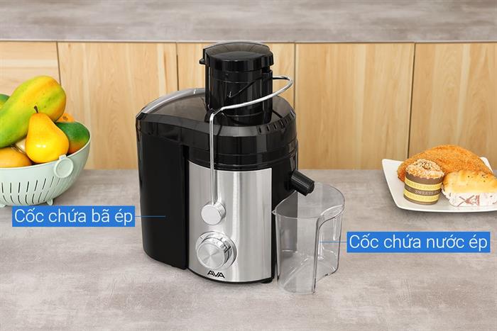 Máy ép trái cây AVA JE3402 Màu Đen