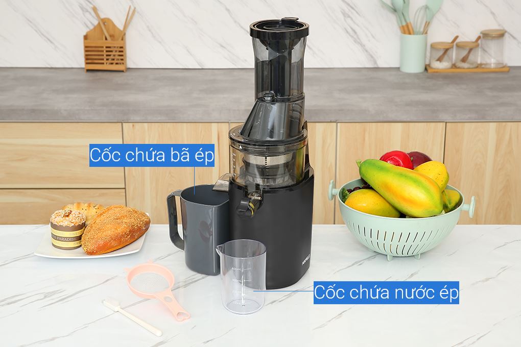 Máy ép chậm Hafele HS-J81SG (535.43.394) Màu Đen