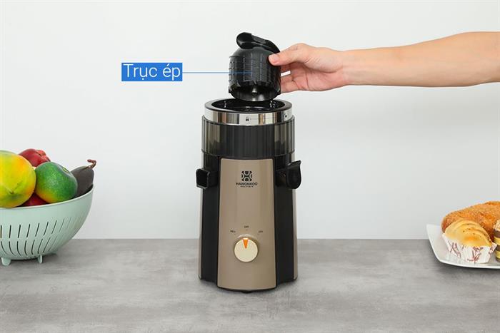 Máy ép chậm Hawonkoo SJH-004 Màu Đen - nâu