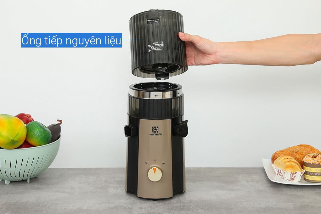 Máy ép chậm Hawonkoo SJH-004 Màu Đen - nâu