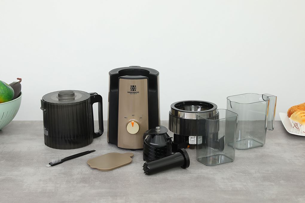 Máy ép chậm Hawonkoo SJH-004 Màu Đen - nâu