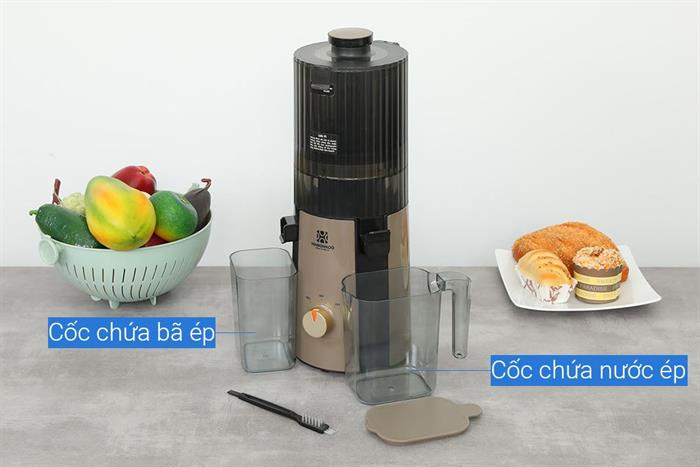 Máy ép chậm Hawonkoo SJH-004 Màu Đen - nâu