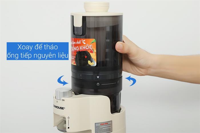 Máy ép chậm Sunhouse SHD5514 Màu Màu be