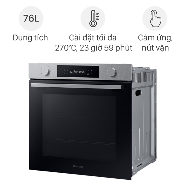 Lò nướng âm Samsung NV7B41201AS/SV 76 lít