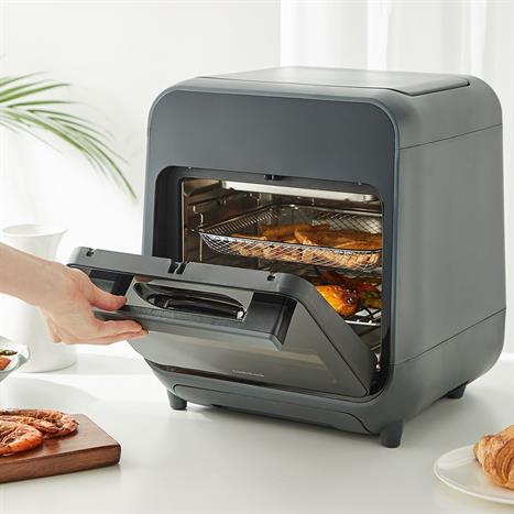 Lò nướng có hấp Lock&Lock EJF693GRY 12,5 lít Màu Xám