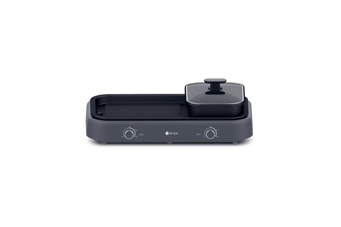 Bếp nướng lẩu đa năng Elmich HGE-3908 Màu Đen