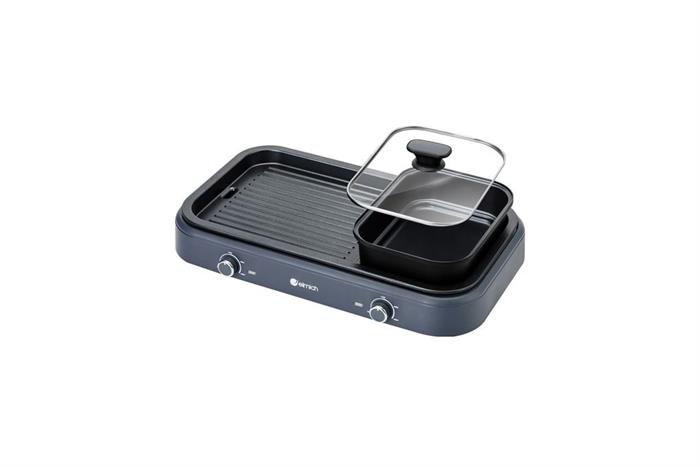 Bếp nướng lẩu đa năng Elmich HGE-3908 Màu Đen