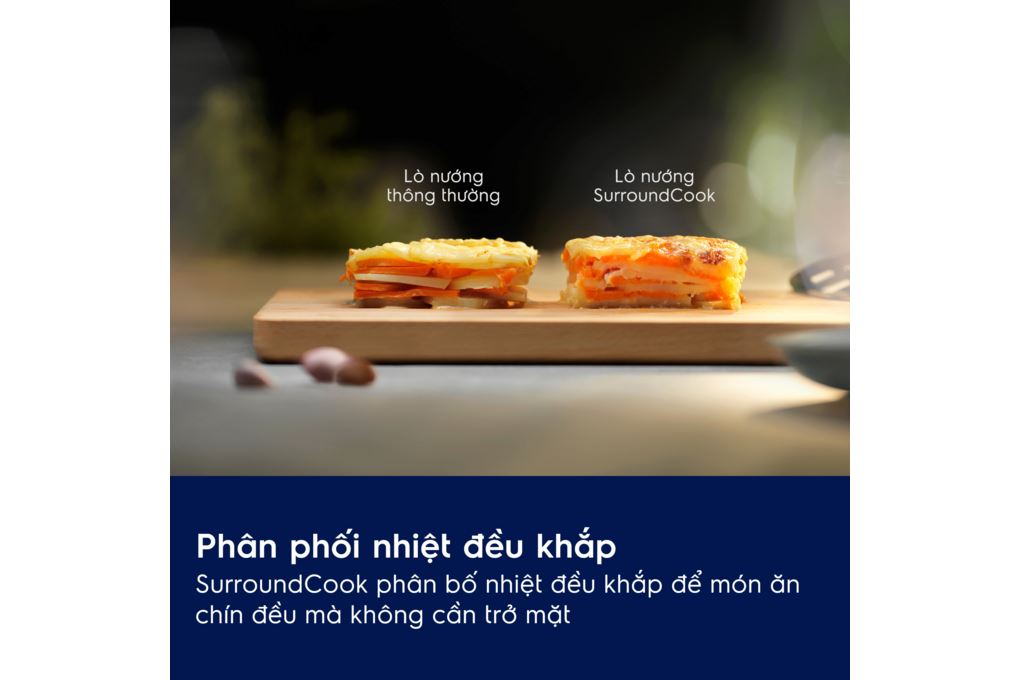 Lò nướng âm Electrolux KODGE70X 72 lít Màu Bạc