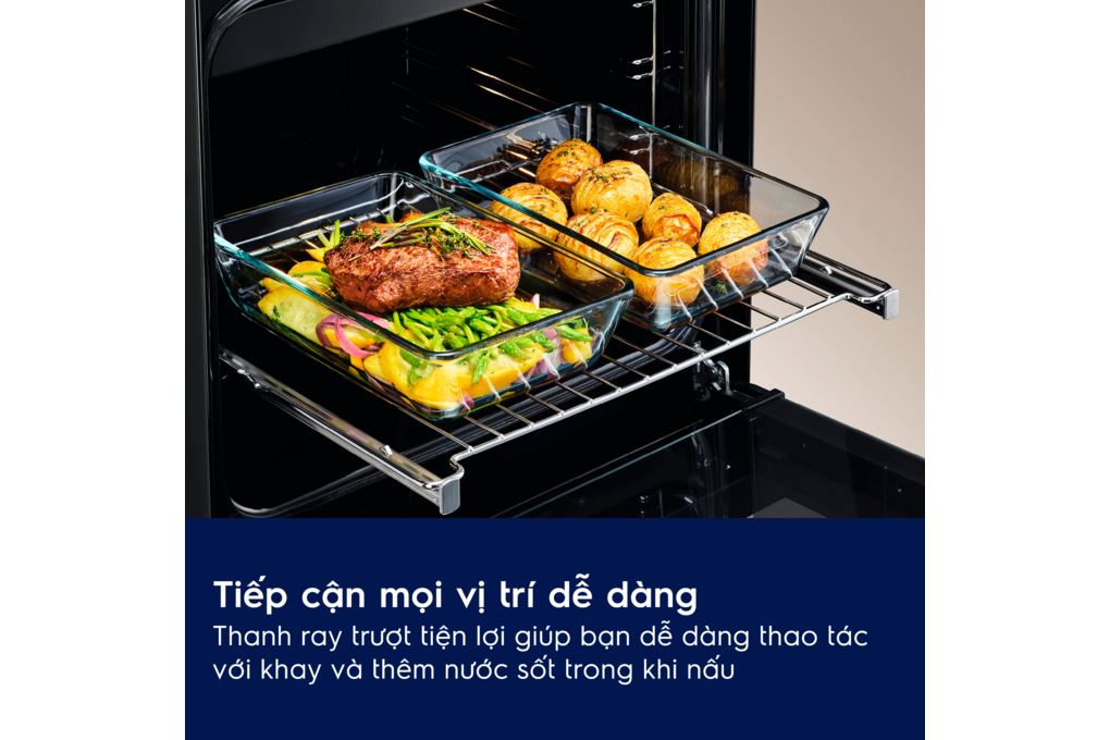 Lò nướng âm Electrolux KODGE70X 72 lít Màu Bạc