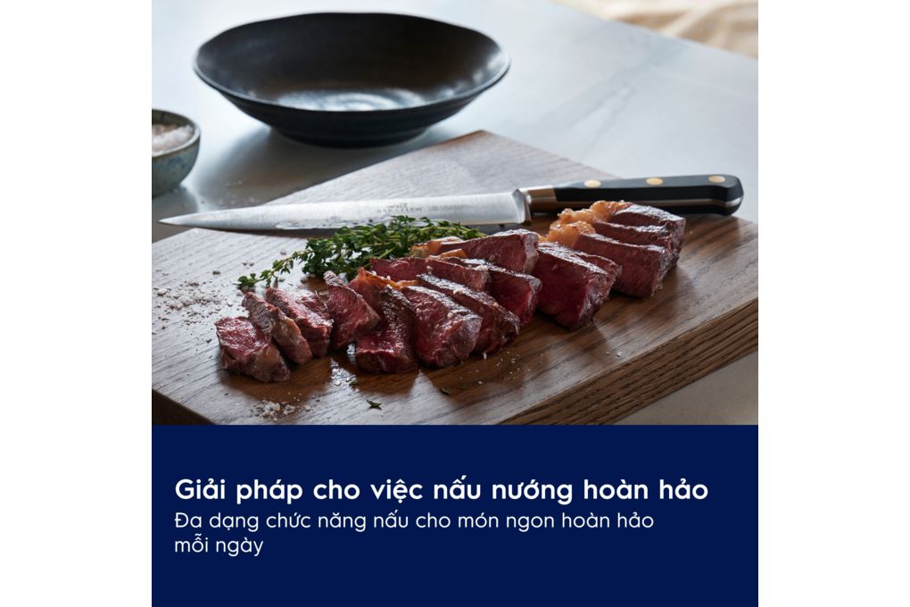Lò nướng âm Electrolux KOHHE00BX 65 lít Màu Bạc
