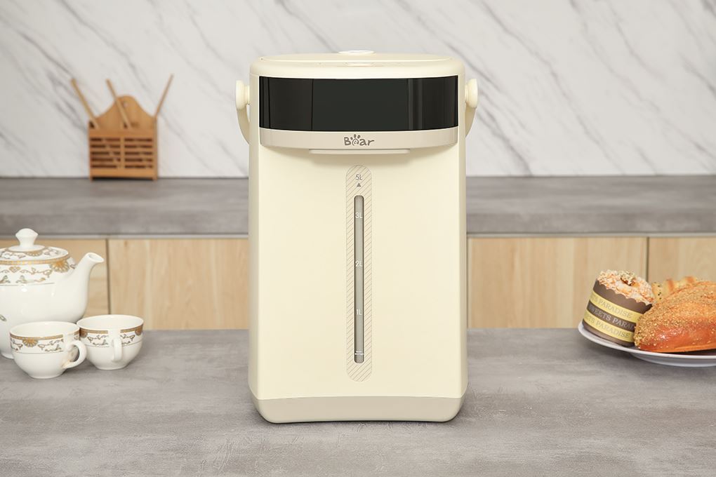 Bình thuỷ điện Bear EWB-5H50C62 5 lít Màu Màu be
