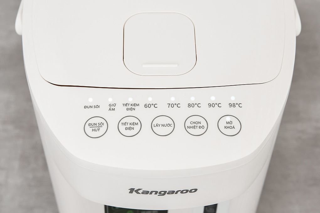 Bình thuỷ điện Kangaroo KGT32G 3.2 lít Màu Trắng