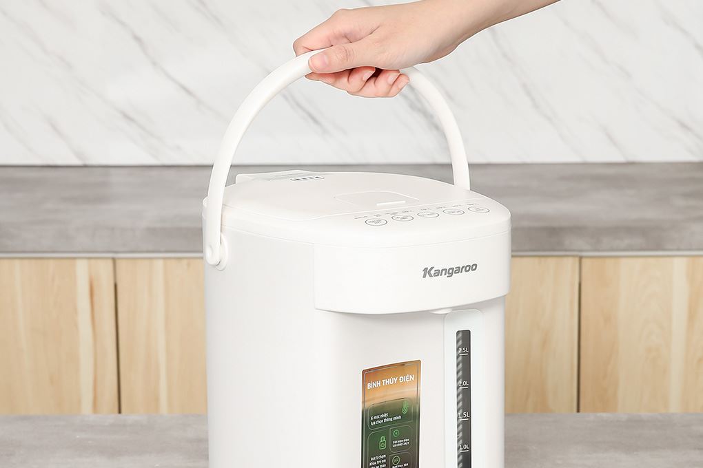 Bình thuỷ điện Kangaroo KGT32G 3.2 lít Màu Trắng