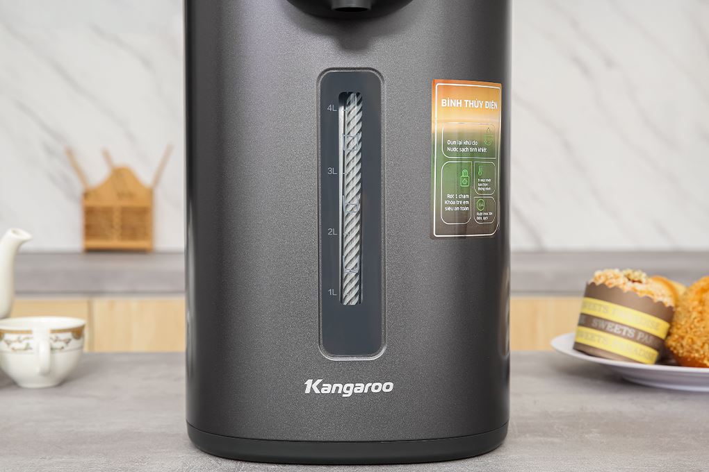 Bình thuỷ điện Kangaroo KGT55G 5.5 lít Màu Đen