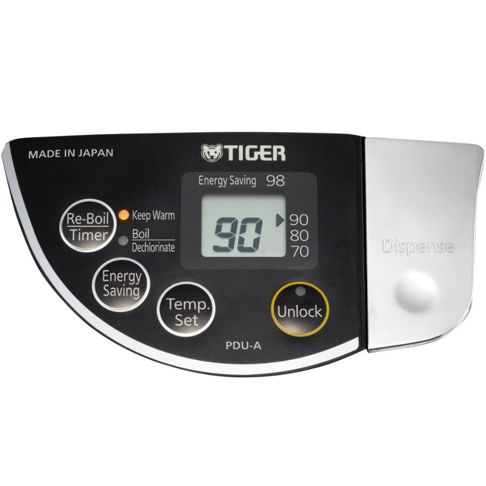 Bình thủy điện Tiger PDU-A50W 5 lít Màu Đen