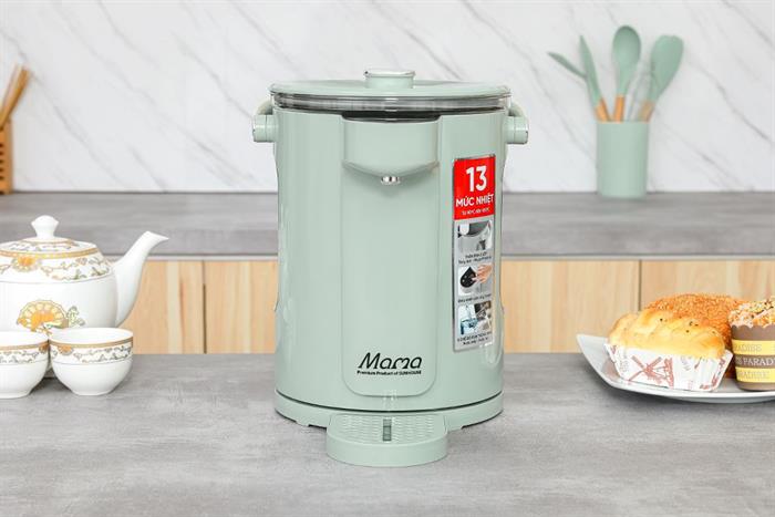 Bình thủy điện Sunhouse SHD1445 3 lít Màu Xanh ngọc