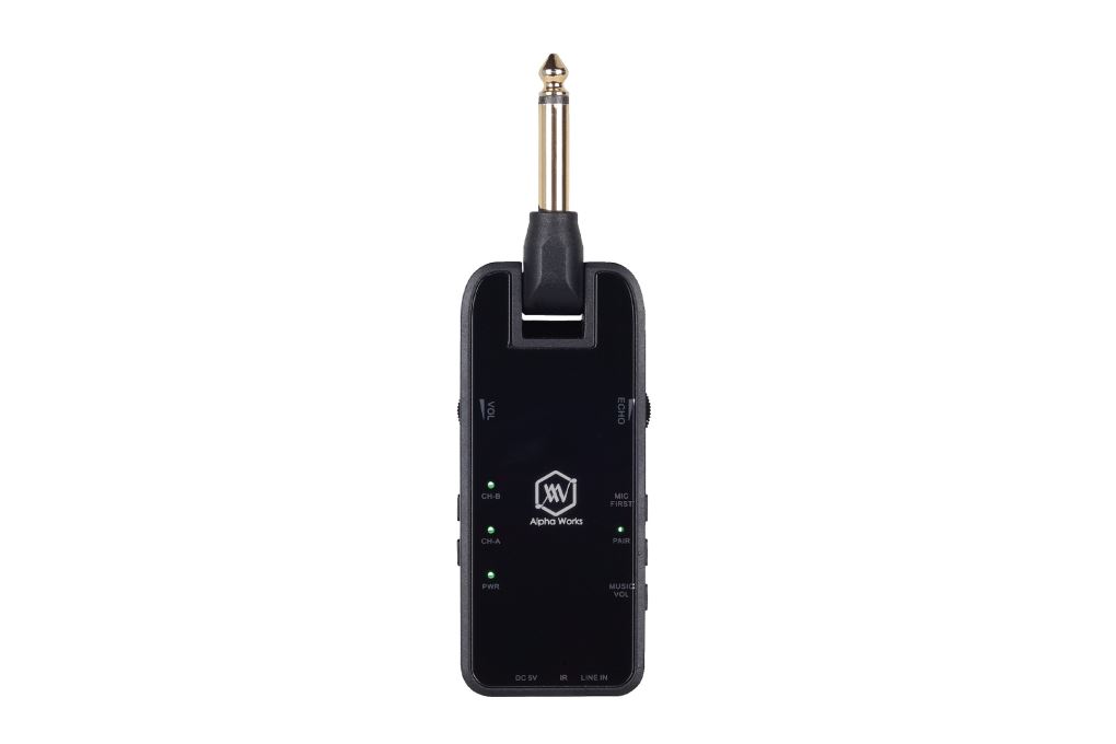 Cặp micro không dây Alpha Works D2 Màu Đen