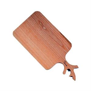 img Thớt Tay Cầm Sừng Hưu Gỗ Xà Cừ Toukchef 20*42cm