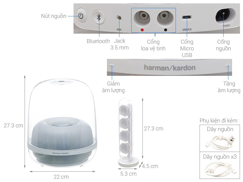 Loa Bluetooth Harman Kardon SoundSticks 4
