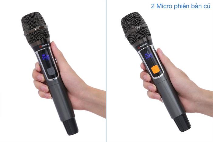 Loa karaoke xách tay Sumico BT-S52 100W Màu Nâu
