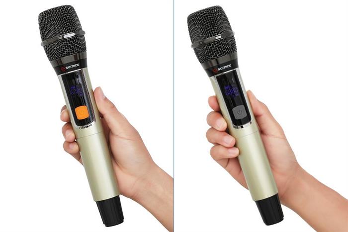 Loa karaoke xách tay Sumico BT-S52 100W Màu Nâu